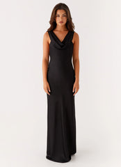 Arya Maxi Dress - Black