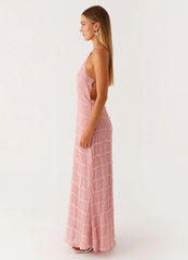 Aullie Maxi Dress - Pink