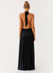 Full Attention Maxi Dress - Black