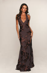 Always Yours Maxi Dress Chocolate
