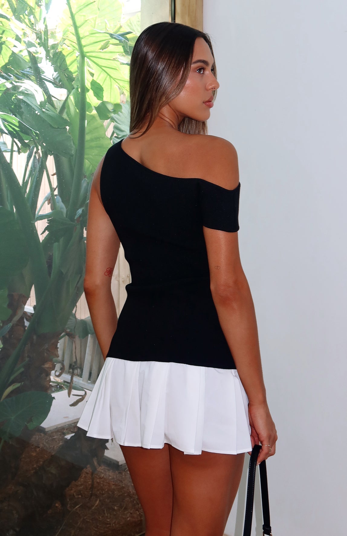 On My Terms Mini Dress Black
