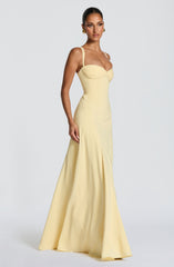 Irie Maxi Dress - Lemon