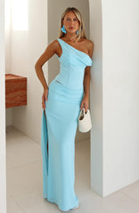 Unavailable Energy Maxi Dress Ice Blue